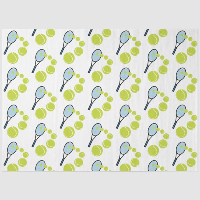 TENNIS SLICE SEIDENPAPIER (Vorderseite)