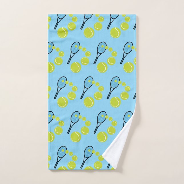 TENNIS SLICE SERVICE HAND TOWEL HANDTUCH (Handtuch)