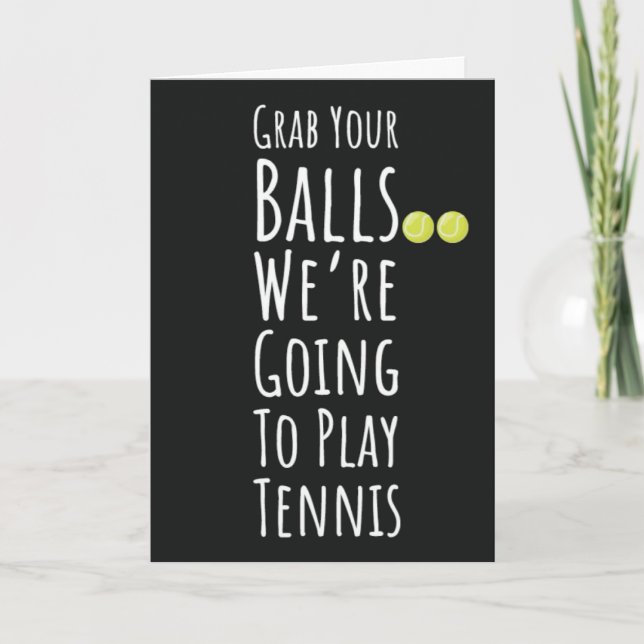 Tennis Spielkarten für die Spieler Sporttrainer Karte (Vorderseite)
