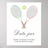 Tennis Sport Junggesellinnenabschied - Date Night