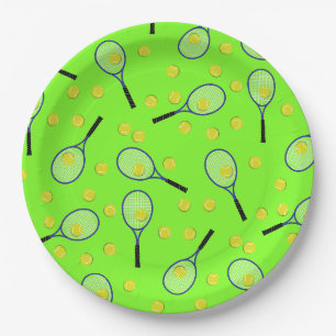 Tennis Sports Geburtstagsparty Pappteller