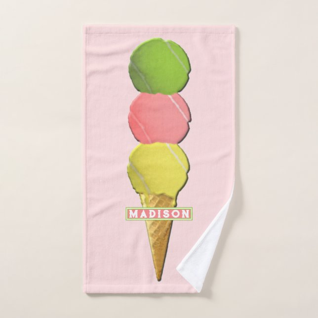 Tennis Sports Personnalisé (Serviette à main)