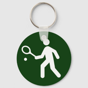 Tennis-Symbol-Schlüsselanhänger Schlüsselanhänger