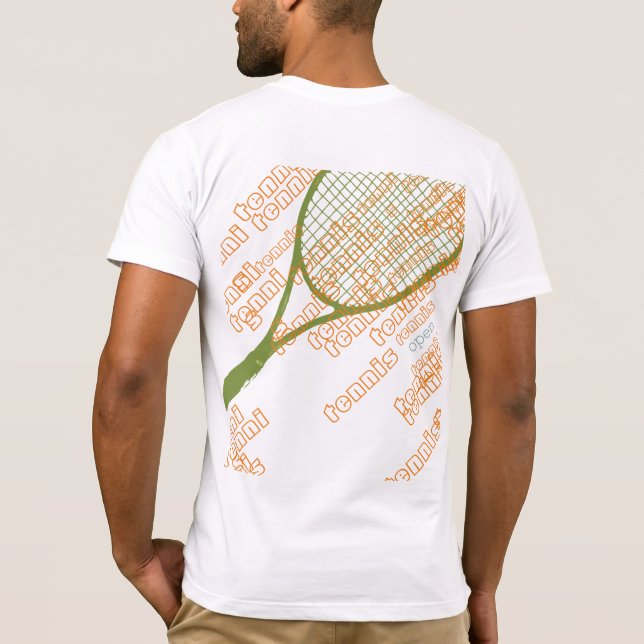 tennis T-Shirt (Rückseite)