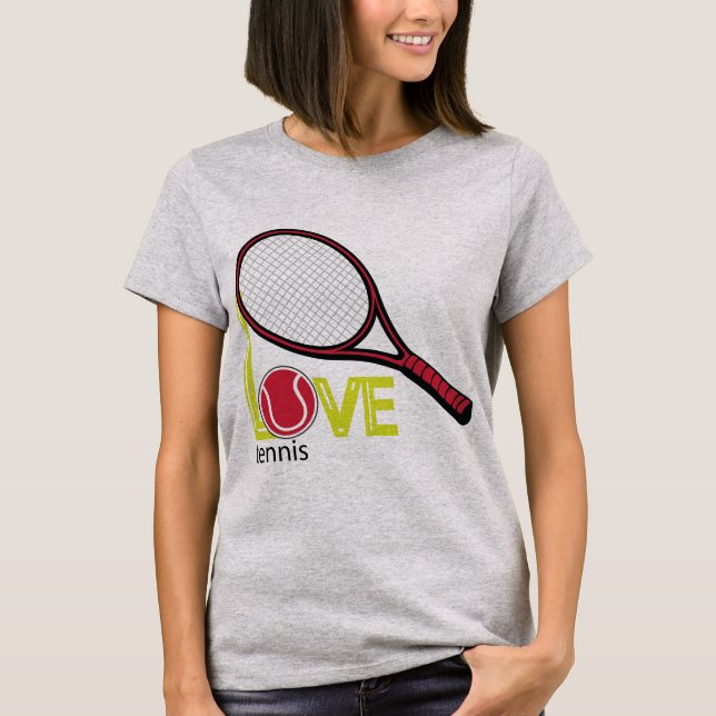 Tennis T-Shirt (Vorderseite)