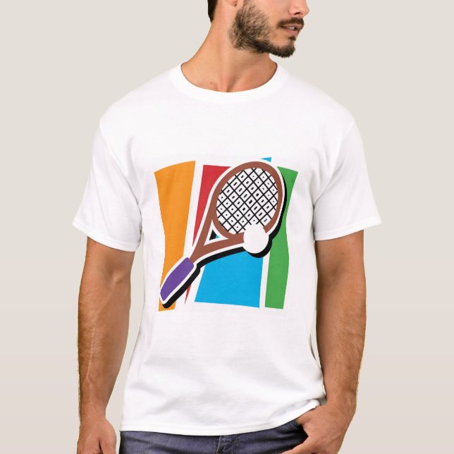 Tennis T-Shirt (Vorderseite)