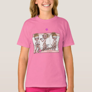 Tennis-T-Shirt Liebe der Mädchen I - niedliches T-Shirt