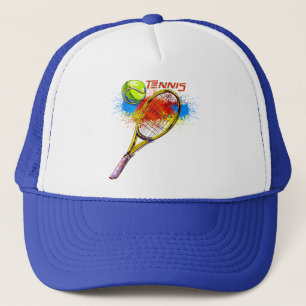 Tennis T - Shirt Tote Bag Mouse Pad Getränkeküste Truckerkappe