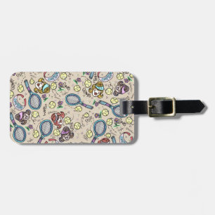 Tennis-Team Gallonen Gepäckanhänger