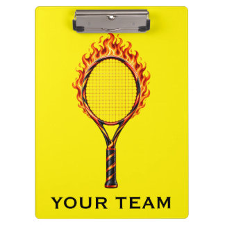 Tennis Team Klemmbrett
