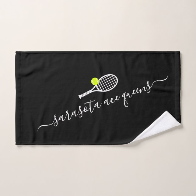 Tennis Team Name Sportclub Handtuch (Handtuch)
