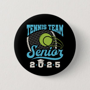 Tennis Team Senior Class 2025 Button