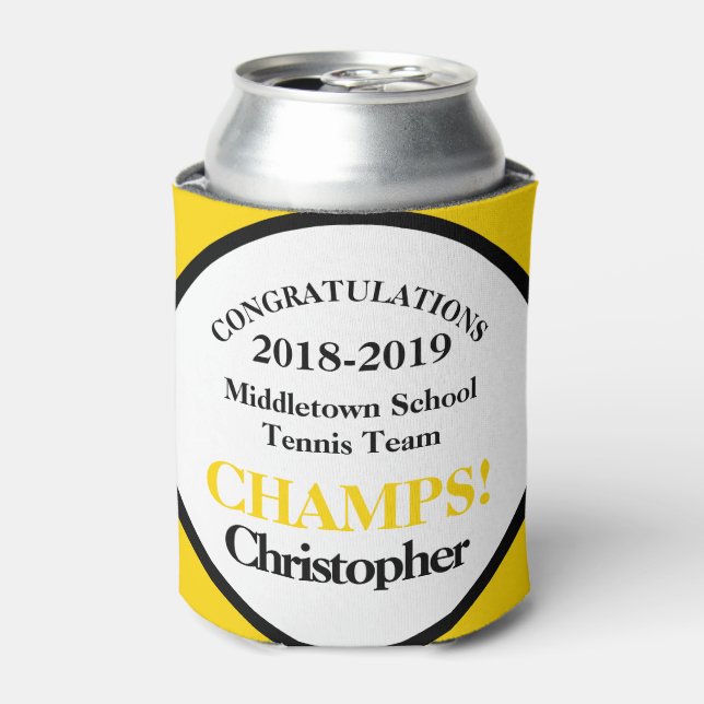 Tennis Team Spieler Champs Elysées Dosenkühler (Kanne Vorderseite)