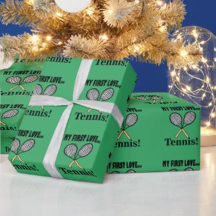 Tennis Tennis Player Geschenkpapier