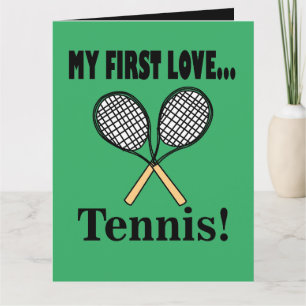 Tennis Tennis Player Karte