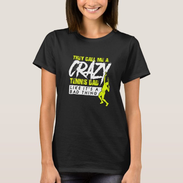 Tennis Tennis Racket Tennis Ball Tennis Court Tenn T-Shirt (Vorderseite)