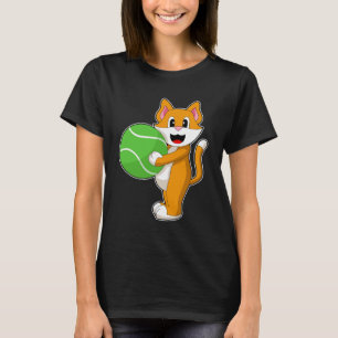 Tennis-Tennis-Tennisschläger T-Shirt