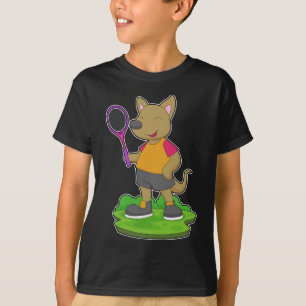 Tennis-Tennisschläger T-Shirt