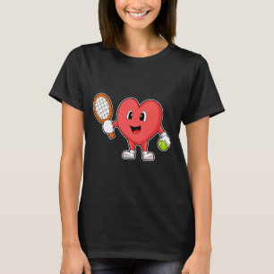 Tennis-Tennisschläger T-Shirt