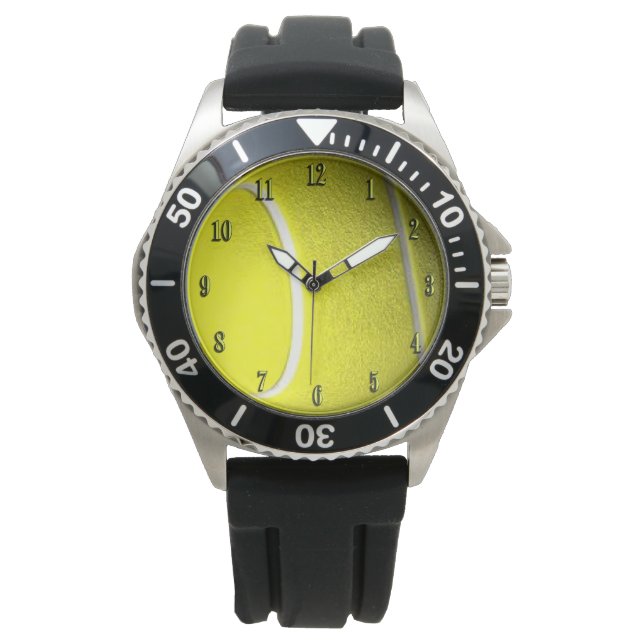 Tennis Theme Armbanduhr (Vorderseite)