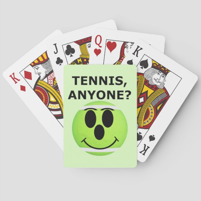 Tennis Theme Bicycle Playing Cards Decks Spielkarten (Rückseite)
