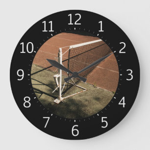 Tennis Time   Sport Cool Gifts Große Wanduhr