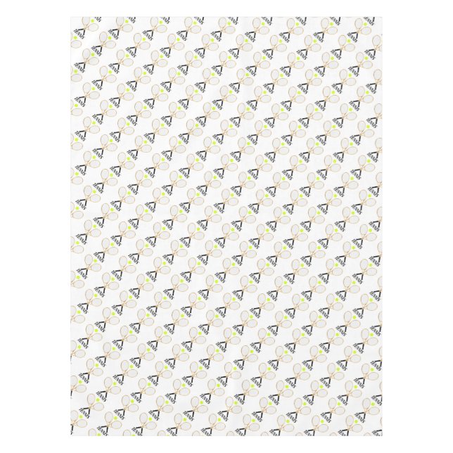Tennis Tischdecke (Vorderseite)