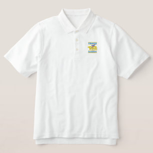 Tennis Tots Academy gestapelte Logo auf der Brust
