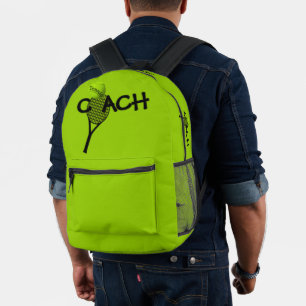 Tennis-Trainer-Rucksack Bedruckter Rucksack