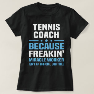 Tennis-Trainer T-Shirt