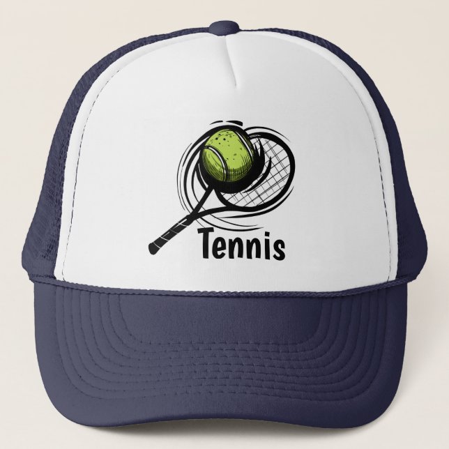 Tennis Trucker Hat Truckerkappe (Vorderseite)