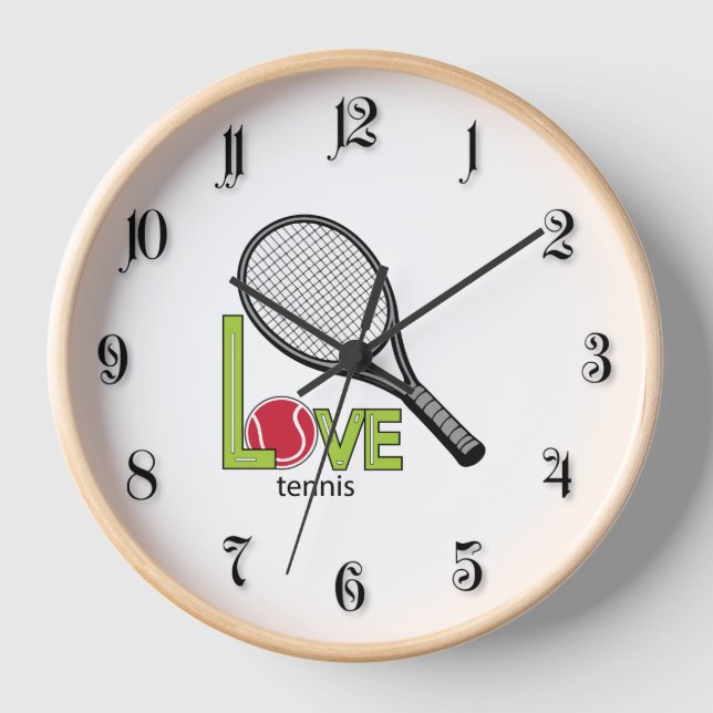 Tennis Uhr (Vorderseite)