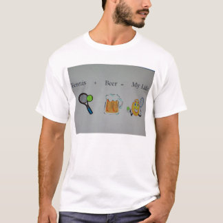 Tennis und Bier T-Shirt