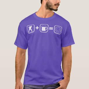 Tennis und Bier Tennisspieler Tennis-Schläger Ten T-Shirt