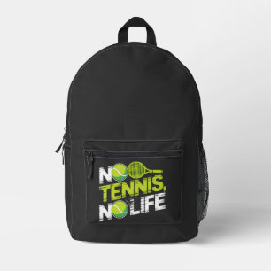 Tennis - Unendliche Leidenschaft Bedruckter Rucksack