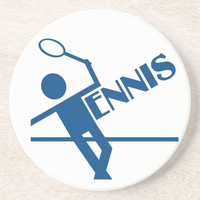 Tennis-Untersetzer, anpassen Untersetzer (Vorne)