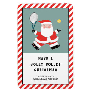 Tennis-Urlaub-Geschenkkarten-Magnet Magnet