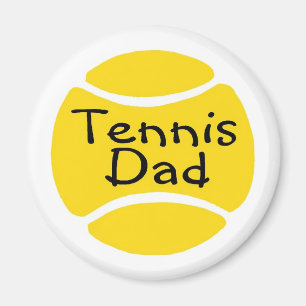 Tennis-Vater 2 Magnet