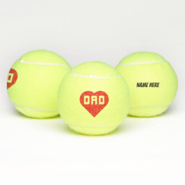 Tennis Vater Liebe Tennisbälle