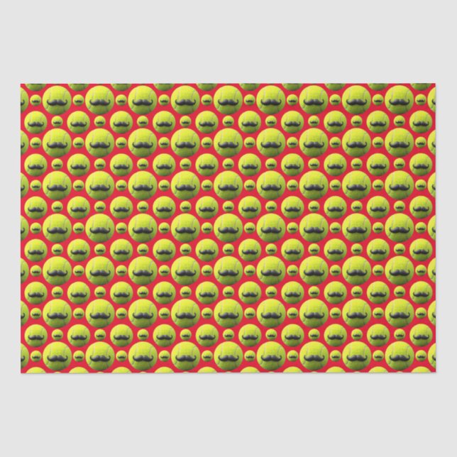 Tennis Vater Seidenpapier (Vorderseite)