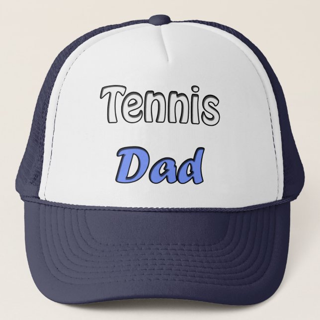 Tennis Vater Truckerkappe (Vorderseite)