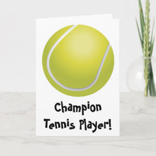 Tennis-Vatertags-Karte Karte