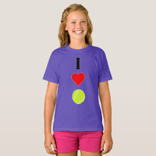 Tennis-Vertikale-Sport des Tennis-Spieler-I der T-Shirt