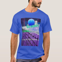 Tennis Vibes entwirft Men's tennis T - Shirt