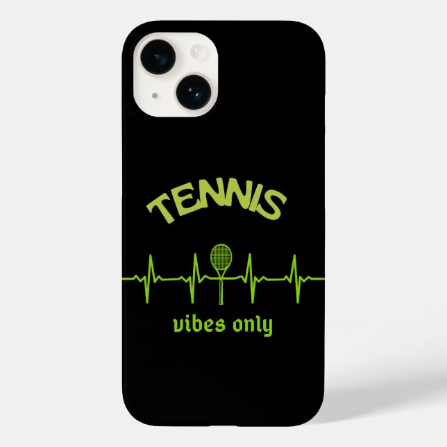 Tennis-Vibes nur Gehäuse-Design Case-Mate iPhone 14 Hülle (Rückseite)