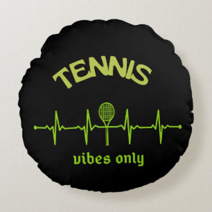 Tennis vibes seulement design coussin