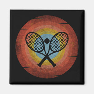 TENNIS VINTAG MAGNET