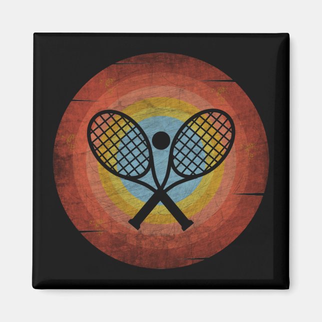 TENNIS VINTAG MAGNET (Vorne)