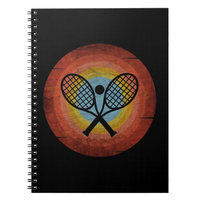TENNIS VINTAG NOTIZBLOCK (Vorderseite)