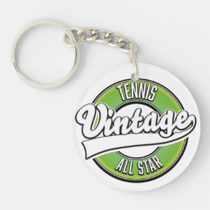 Tennis Vintage All-Star-Logo-Magnet Schlüsselanhänger